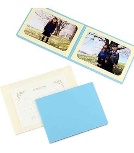 Amazon | Chikuma 写真台紙 ポートレート台紙No.37 横 8切 2面